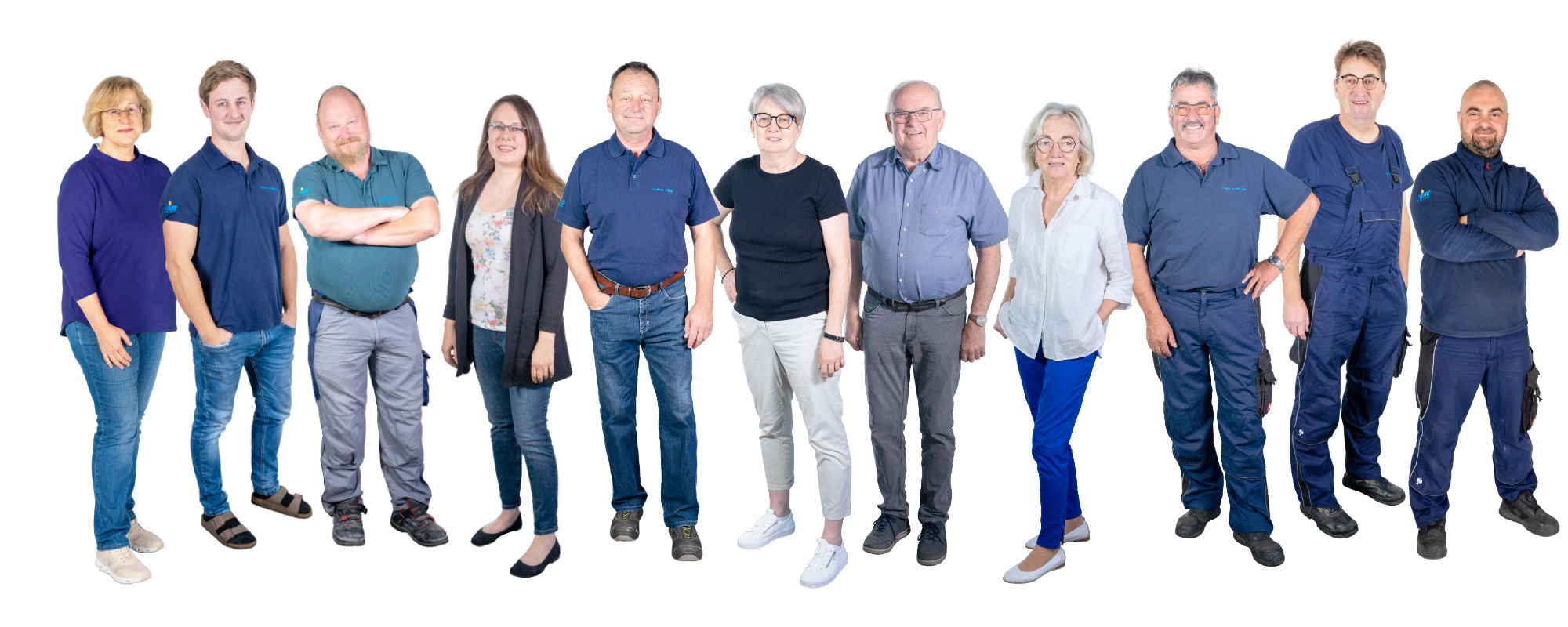 Das 11-köpfige Team der Firma Zeiler.